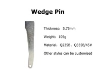 Chine Fournisseur Galvanisé Accessoires de Coffrage Wedge Pin Inglokc Échafaudage Ledger Head