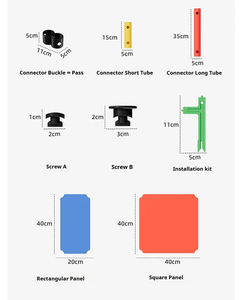Nhựa Tạo Và Chơi Leo Núi Đồ Chơi Kích Thước Cấu Trúc Xây Dựng Bộ Sưu Tập Thiết Bị Đào Tạo Với Slide - Product Image 4