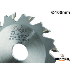 Hoja de sierra circular para HW Klein lamello Ø 100x22mm - Product Image 2