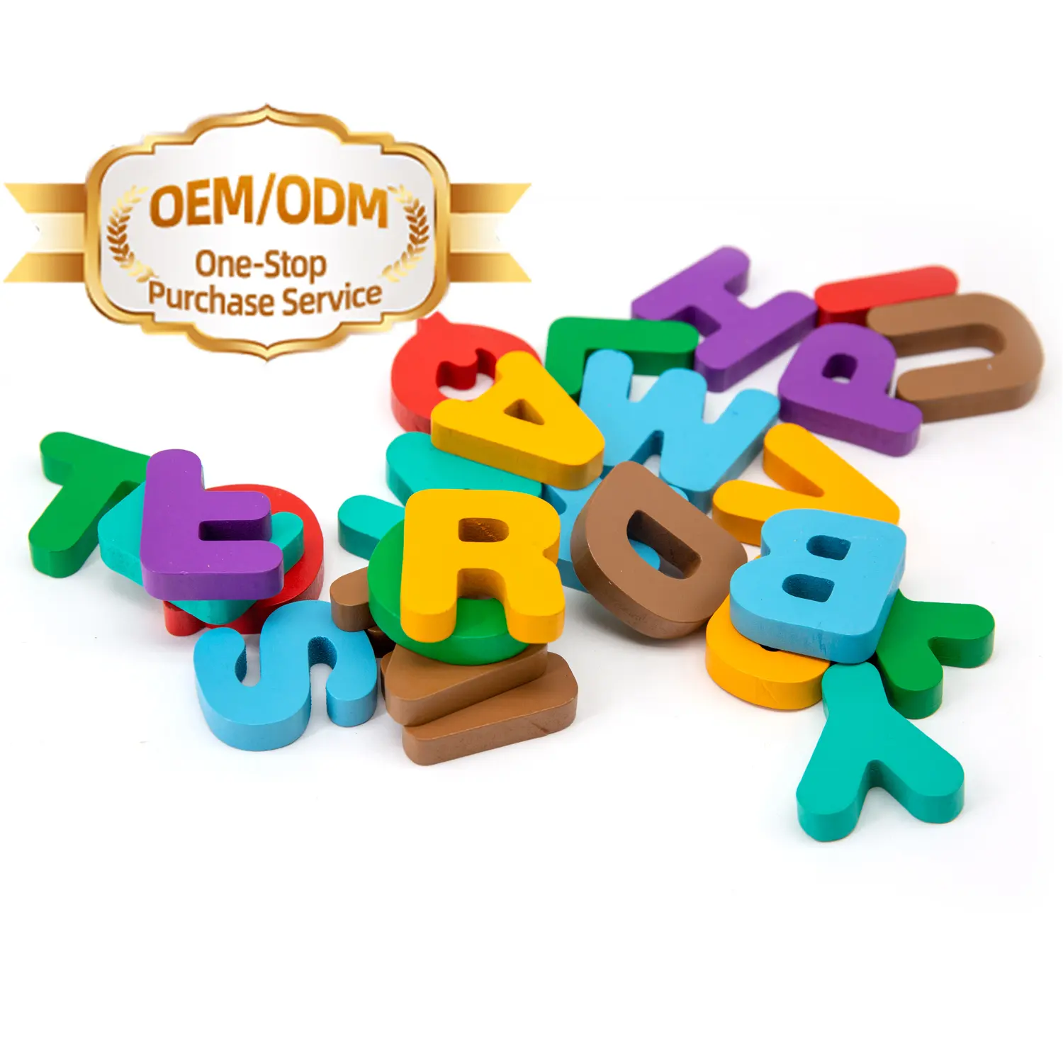 Juguetes sensoriales Montessori, material de aprendizagem em inglês, brinquedo educativo para bebês, best-seller por atacado