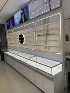 Tủ trưng bày hiện đại, phong cách cho cửa hàng kính mắt, nội thất bền chắc cho cửa hàng kính râm, thiết kế nội thất LED cho cửa hàng mắt kính - Product Image 5