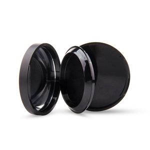 <strong>Round</strong> Shape Empty <strong>Eyeshadow</strong> Flip Case Pressed Powder Pigment Blusher Lipstick Packaging Box Cosmetic Makeup Container Custom