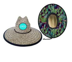 <span class=keywords><strong>2022</strong></span> élégant nouvelle arrivée Design qualité mexicain Sombrero plage large bord sauveteur Surf chapeau <span class=keywords><strong>de</strong></span> paille sur mesure pour la vente en gros - Product Image 4