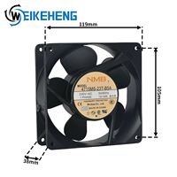 Ventilateur à roulement à billes NMB 4715MS-23T-B5A 230VAC 11938, ventilateur de refroidissement à l'inverseur, lames en plastique, protection contre la surchauffe, autoportant