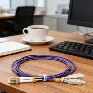 Cordon de raccordement à fibre optique KEXINT de haute qualité MM OM2 <span class=keywords><strong>FFTH</strong></span> 50/125 2,0 mm 3 m SC LC Duplex - Product Image 1
