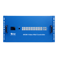 Procesador de Video Wall 4K60 Seamless Matrix Splicer 36x36 HDMI 2.0 con Control Web RS232 y LCD