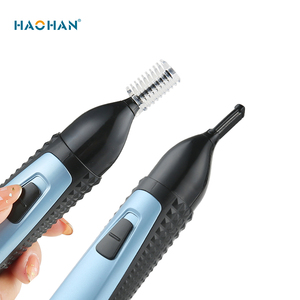 Haohan 3 in 1 Elektrische wiederauf ladbare Männer Nasen nasen schneider Clean Set Luxus-Haarentfernungs-Schneide maschine - Product Image 4