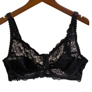 High Quality Manufacturer Customized 44Ddd Lace Fabric T Shirt Bra Oem Plus Size Bras