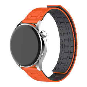 Correa magnética de silicona suave definitiva de 22mm para Huawei Watch 4/3 Pro GT4/3Pro para <span class=keywords><strong>Amazfit</strong></span> Balance <span class=keywords><strong>GTR</strong></span> 4/3/2 47mm <span class=keywords><strong>46mm</strong></span> correas de reloj - Product Image 2