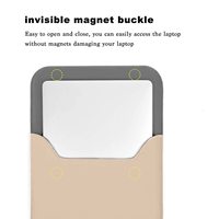 Étui pour ordinateur portable en gros, housse pour ordinateur portable de 13 pouces compatible avec MacBook Air M4 M3 M2 M1 Pro, étui en similicuir avec petit sac