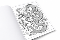 Livre de coloriage pour enfants imprimé sur mesure, vente en gros, OEM, couverture souple, livre d'activités éducatives de dessin pour enfants