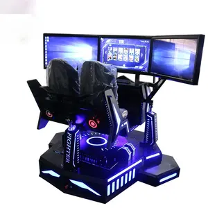 New Virtual Entertainment 9D VR Racing Seat Motion Simulator F1 Car Driving Simulator With 6 DOF Dynamic Platform