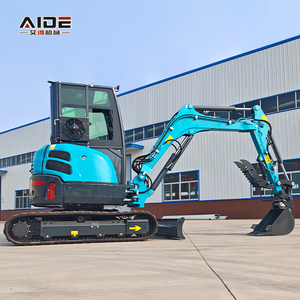 Мини-экскаватор на гусеничном ходу из Шаньдуна, <span class=keywords><strong>3</strong></span>-тонный, 4-тонный, малогабаритная землеройная техника с гусеничным ходом, экскаватор-погрузчик - Product Image 3