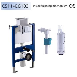 NUCA N5101 Réservoir dissimulé de haute qualité Système de <span class=keywords><strong>chasse</strong></span> mécanique dissimulé pour salle de bain durable Toilette suspendue au mur - Product Image 5