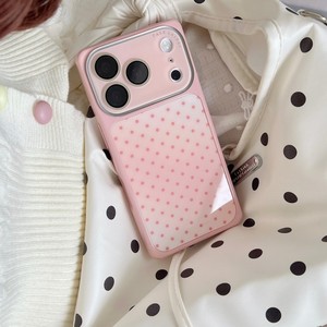 Fashion Square Wave Point Camera Glass Mobile phone case for iPhone 17 16 15 14 pro max color of macaron Shockproof <b>cover</b> back - Product Image 6