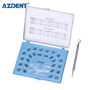 AZDENT-soportes de ortodoncia, soportes de ortodoncia compatibles con lengüeta - Product Image 3
