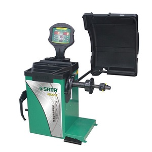 Équilibreuse de roues numérique Sata Ae2015, affichage numérique, 230 tr/min, poids max. 60 kg, équipement de réparation automobile - Product Image 3