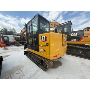 Mini-excavatrice sur chenilles Caterpillar 305.5 d'occasion de haute qualité, 5,5 tonnes, pour petits projets d'ingénierie - Product Image 5