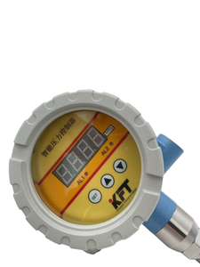Contrôleur de pression intelligent Manomètre à affichage numérique Régulateur de pression d'alarme de limite supérieure et inférieure Transmetteur de pression - Product Image 3