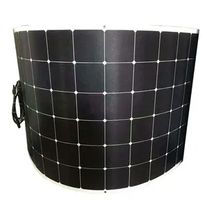 Personalizzata A Forma di Pannelli Solari Flessibile Sunpower Pannello Solare 250w Luce di Peso Moduli Fotovoltaici