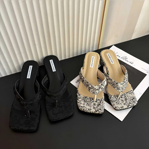 Sandalias de Verano con Punta Descubierta y Tacón de Cuña para Mujer 2026, Elegantes, Casuales, para Playa y Exteriores - Product Image 3