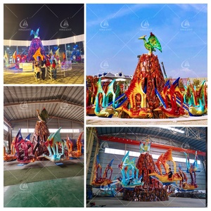 Nouvelle Aventure à Chevaucher les Dinosaures Autonome 2026 |   Équipement interactif pour enfants sur le thème des dinosaures pour parcs d'attractions à <span class=keywords><strong>vendre</strong></span> - Product Image 2