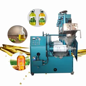 Best Quality Automatic Sunflower Coconut Peanut Soybean Mustard Oil Making Machine Cooking Oil Press Machine