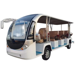 Bus électrique touristique personnalisé à batterie lithium pour 11 à 23 passagers, idéal pour les excursions en zone touristique - Product Image 1
