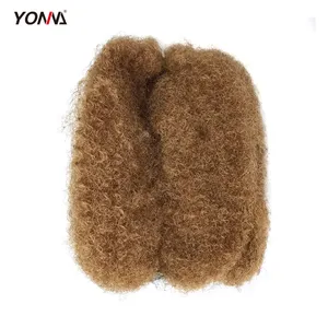 High quality Tight Afro Kinky Bulk Hair 100% Human Hair For DreadLocks,Twist Braids for locs cheap price