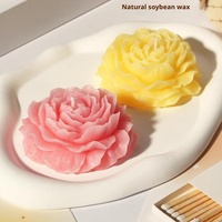 Lilin Aroma Mawar Peony Langsung dari Pabrik, Lilin Bunga Dekoratif dari Lilin Kedelai, Grosir, Tersedia Kustom, Dekorasi Rumah, Hadiah untuknya