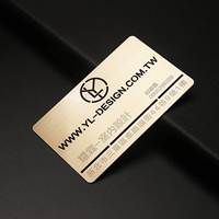 금속 명함 실크스크린 인쇄 각인 무광 블랙 0.8mm 두께 맞춤 사이즈