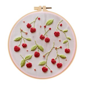 새로운 유럽 자수 DIY 소재 패키지 체리 딸기 수박 오렌지 패턴 - Product Image 6