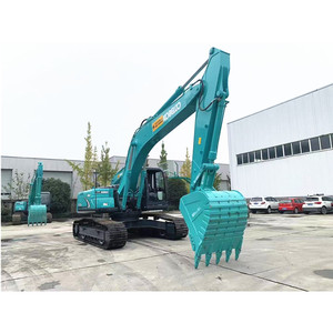 Excavatrice d'occasion Kobelco SK260, marque japonaise d'origine, 26 tonnes, grande excavatrice sur chenilles, pour travaux de construction, export. - Product Image 4