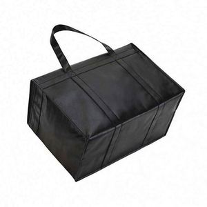Reusable <b>Extra</b> <b>Large</b> Capacity Insulated Thermal Waterproof Food Storage Cooler Bag Zipper Closure Interior Pocket Non Woven - Product Image 5