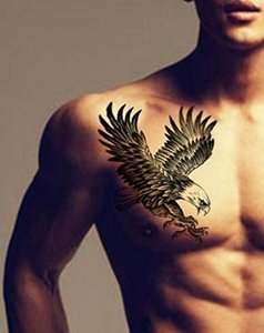 Tatuaggio temporaneo impermeabile adesivi classici gufi notturni Grey animali mezzo braccio cartone animato per bambini e bambini uomini donne Body Art - Product Image 3