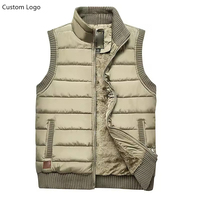 Toile polaire doublé multi-poches utilitaire gilet personnalisé pêche chasse randonnée bouffant gilet pour hommes journaliste caméra homme