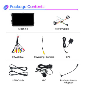 Mekede 8227 2 + 32G Car-Play Tự Động Đa Phương Tiện GPS Navigation Wifi BT FM Cho 9 Inch VW Golf 5 6 Polo Passat B6 B7 CC Skoda Jetta - Product Image 3