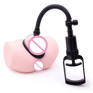 110mm Pussy Pump Vagina Clitoris Sucker Manual Women Breast Massage Nipple Stimulator Enlarge Vacuum Pump Cover Adult Sex Toys