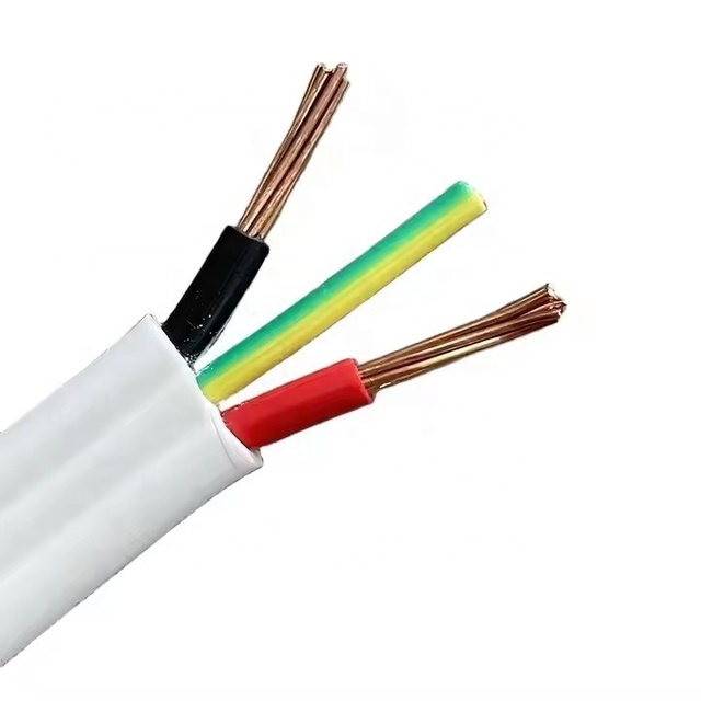 Power Cable Manufacturers 0.75mm 1.5mm 2.5mm 6mm 10mm 25mm Australian Flat TPS Building Cable Twin and Earth Flat Cable Wire