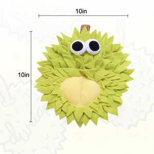 Alfombrilla olfativa para perros con diseño de frutas, juguete para mascotas, para alivio del estrés, comedero lento, alfombrilla de forrajeo, serie Fruit Warrior - Product Image 5