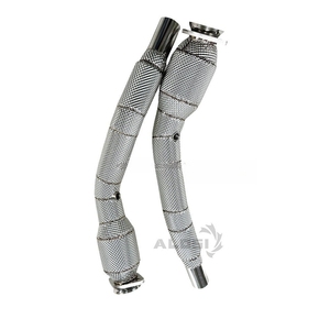 Tubo de Escape Catalítico Deportivo de Alto Rendimiento SUS304 para <span class=keywords><strong>Jaguar</strong></span> <span class=keywords><strong>XK</strong></span> XKR 5.0T 2009-2014, Piezas de Modificación de Potencia para Carreras - Product Image 6