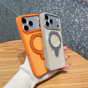 <span class=keywords><strong>เคส</strong></span>โทรศัพท์แบบมีขาตั้งแม่เหล็ก  ผิวสัมผัสนุ่มสบาย  วัสดุ TPU+PC หลากสี  สำหรับ <span class=keywords><strong>iPhone</strong></span> 18/18 Pro/18 Pro Max - Product Image 3