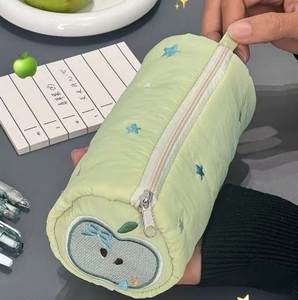 Vert pomme stylo sac Ins haut niveau d'apparence grande capacité Simple <span class=keywords><strong>Junior</strong></span> lycée papeterie sac femme - Product Image 1