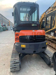 Mini-excavatrice sur chenilles d'occasion KUBOTA U35S de 3 tonnes, petite excavatrice de qualité supérieure avec moteur et pompe en parfait état de marche - Product Image 5