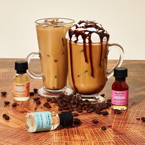 Coffret Cadeau de Sirops de Café Gourmands de Luxe avec Saveurs <span class=keywords><strong>Caramel</strong></span> Salé, Vanille, Mocha, <span class=keywords><strong>Noisette</strong></span>, Épices de Citrouille et 10 Autres - Product Image 4