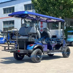 Carritos de Golf Eléctricos de 4 Ruedas de Lujo de la Mejor Calidad, Precios Económicos, Carrito Tipo Buggy en Venta, Carrito de Golf Pequeño Azul - Product Image 4