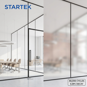 Puerta de Vidrio Inteligente PDLC STARTEK - Partición de Privacidad Conmutable - Garantía de 5 Años - Product Image 1