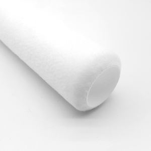 Mestre 18 polegadas 45cm de Comprimento Shedless Sem Fiapos de Tecido Poliéster Branco Epóxi Tampa do Rolo de Pintura Escova de Manga com 3/8 1/<span class=keywords><strong>2</strong></span> inch Cochilo - Product Image 3