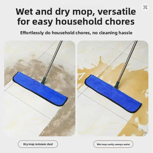 2026 Magic Broom Mopa Especial de Toalla Engrosada para Limpieza del Hogar, con Sistema de Limpieza con un Solo Traje y Eliminación de Agua, Cubierta de Toalla de Doble Propósito para Tareas Domésticas - Product Image 4