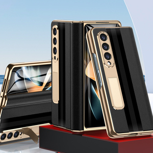 <span class=keywords><strong>เคส</strong></span>โทรศัพท์หนังพับได้แบบแม่เหล็กสำหรับ <span class=keywords><strong>Samsung</strong></span> <span class=keywords><strong>Fold</strong></span> 4 <span class=keywords><strong>เคส</strong></span>โทรศัพท์กันกระแทกแบบเคลือบไฟฟ้าครอบคลุมทุกด้านสำหรับ <span class=keywords><strong>Samsung</strong></span> Fold3 - Product Image 6